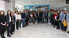 REKTÖR BAĞ YABANCI ÖĞRENCİLERLE YEMEKTE BULUŞTU