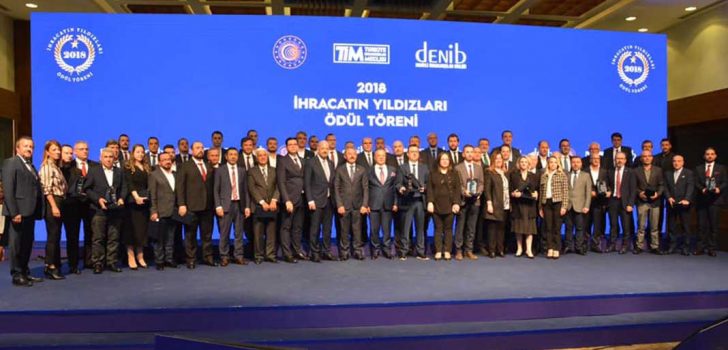 DENİB’DEN İHRACATIN YILDIZLARINA ÖDÜL
