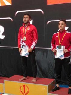 PAMUKKALE BELEDİYESPORLU SPORCU BALKAN ŞAMPİYONU