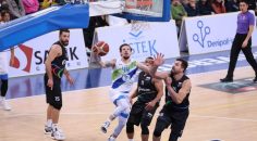 MERKEZEFENDİ BASKET TUTULMUYOR: 82-73