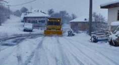 BÜYÜKŞEHİR’DEN KAR MESAİSİ