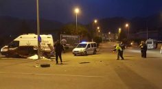 HONAZ’DA KAZA: 1 ÖLÜ, 2 YARALI