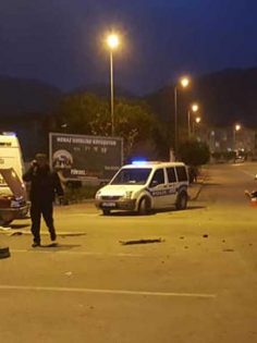 HONAZ’DA KAZA: 1 ÖLÜ, 2 YARALI