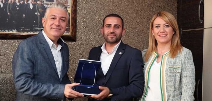 OTONOMİ BAŞKANI TAŞER’DEN SANCAR’A ZİYARET