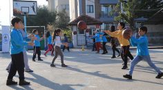 PAMUKKALE’DE ÜCRETSİZ SPOR KURSLARINA İLGİ BÜYÜK