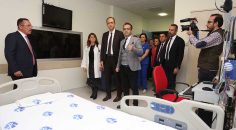 REKTÖR BAĞ HASTANEDE İNCELEME YAPTI