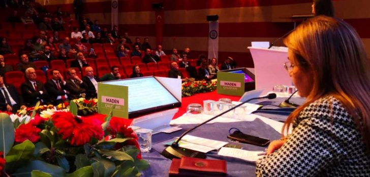 MADENCİLİĞİ MASAYA YATIRDILAR