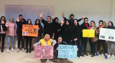 BEKİLLİ MYO KADINA ŞİDDETE ‘HAYIR’ DEDİ