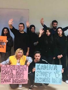 BEKİLLİ MYO KADINA ŞİDDETE ‘HAYIR’ DEDİ