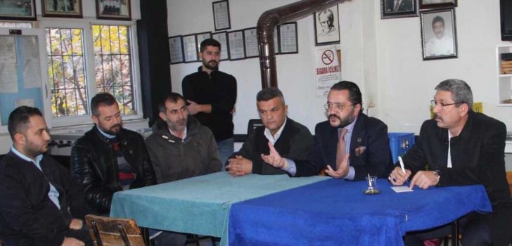 MHP’Lİ YILMAZ ŞOFÖRLERİN SORUNLARINI DİNLEDİ