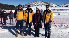 ÖZTÜRK, BOZDAĞ KAYAK MERKEZİ’Nİ ZİYARET ETTİ