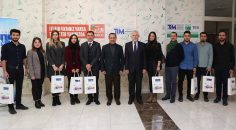 PAÜ’DE DESTEK ALAN ÖĞRENCİLERE TEBRİK