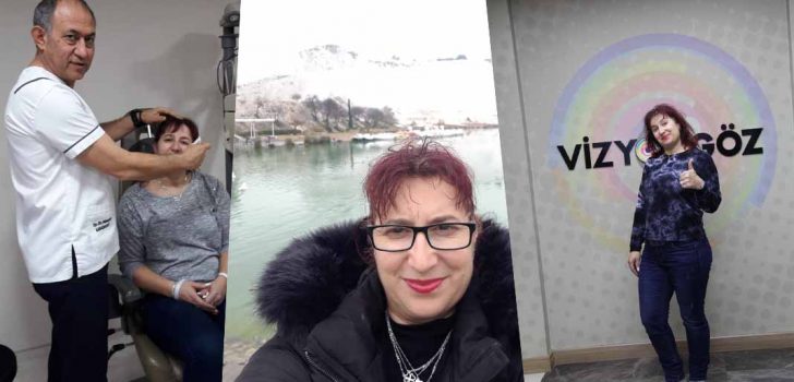 BULGARİSTAN’DAN GELDİ GÖZLÜĞÜNÜ DENİZLİ’DE BIRAKTI