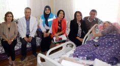 45 BİN HASTAYA EVDE BAKILDI