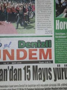 10 OCAK ÇALIŞAN GAZETECİLER GÜNÜ’NDE BİR GAZETE DAHA KAPANDI!