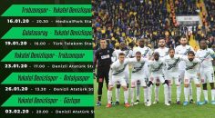 DENİZLİSPOR’UN YOĞUN MAÇ TRAFİĞİ