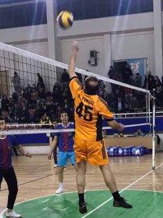 ÇİVRİL’DE VOLEYBOL COŞKUSU