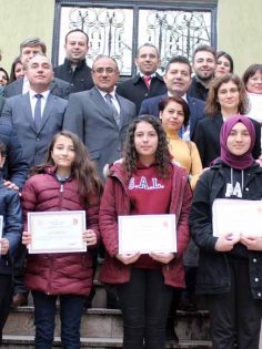 YARIŞMADA ÖDÜLLER VERİLDİ