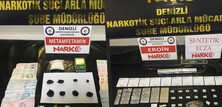 UYUŞTURUCUYA 14 TUTUKLAMA