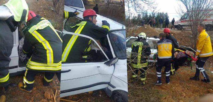 ÇAL’DA YAŞANAN KAZADAKİ KADIN HAYATINI KAYBETTİ