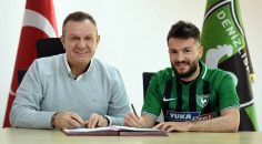 DENİZLİSPOR’DA ÖZGÜR SÖZLEŞMEYİ İMZALADI