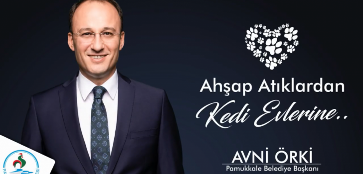 AHŞAP ATIKLARDAN KEDİ EVLERİNE