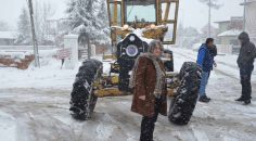 BOZKURT DA BEYAZA BÜRÜNDÜ