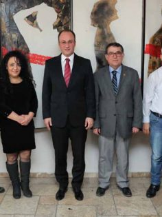 BAŞKAN ÖRKİ’DEN DGC’YE ZİYARET