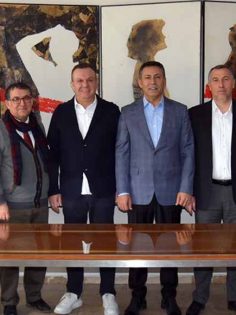 DENİZLİSPOR YÖNETİMİNDEN DGC’YE ZİYARET
