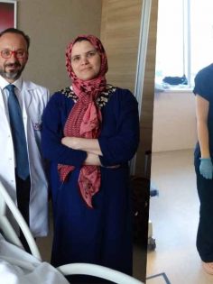 FELÇLİ HASTA DENİZLİ’DE AYAĞA KALKTI