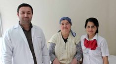 GÖĞSÜ ALINMADAN SAĞLIĞINA KAVUŞTU