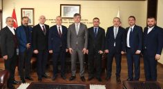 KAZAKİSTAN BÜYÜKELÇİSİ’NDEN BOŞKAN ZOLAN’A ZİYARET