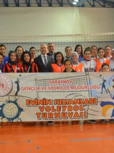 SARAYKÖY’DE VOLEYBOL TURNUVASI