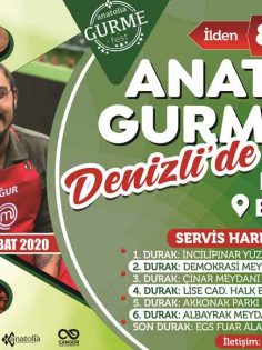 81 İLDEN TATLAR DENİZLİ’DE BULUŞUYOR