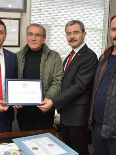 DTO BAŞKANI ERDOĞAN ÇİVRİL’İ ADIM ADIM DOLAŞTI