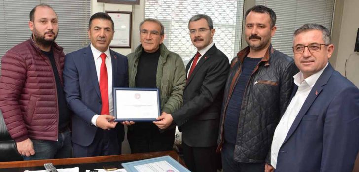 DTO BAŞKANI ERDOĞAN ÇİVRİL’İ ADIM ADIM DOLAŞTI