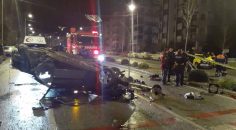 DENİZLİ’DE KAZA: 1 ÖLÜ, 3 YARALI