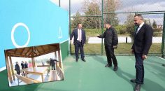 SPOR KOMPLEKSİ İNŞAATINDA SONA GELİNDİ