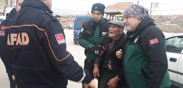 KAYBOLAN YAŞLI ADAM BULUNDU