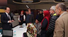 BAŞKAN ÖRKİ HALKI DİNLEDİ