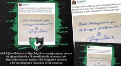 DENİZLİSPOR’DAN BAKAN SELÇUK’A DESTEK GELDİ