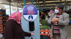 PAMUKKALE’DE DEZENFEKTE ÇALIŞMALARI SÜRÜYOR