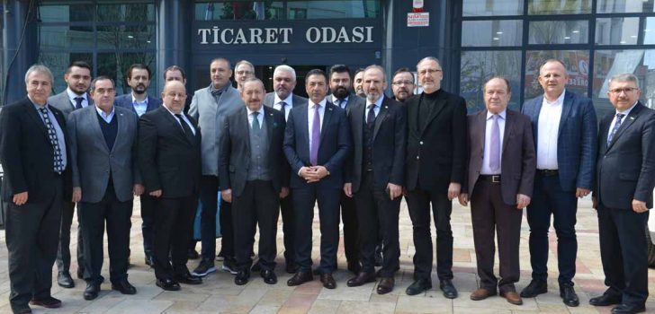 TETSİAD YÖNETİMİ, DTO BAŞKANI ERDOĞAN’I ZİYARET ETTİ