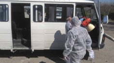 OSB İŞÇİ SERVİS ARAÇLARINI DEZENFEKTE EDİYOR