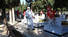 BÜYÜKŞEHİR’İN CORONA MESAİSİ SÜRÜYOR