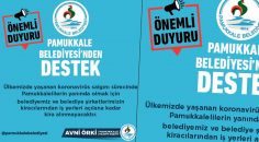 PAMUKKALE BELEDİYESİ’NDEN KİRA ERTELEMESİ