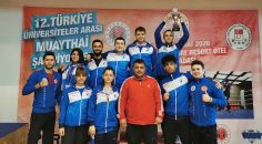 PAÜ MUAYTHAİ TAKIMI TÜRKİYE İKİNCİSİ OLDU