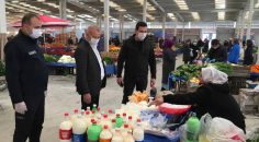 SARAYKÖY’DE ESNAFLARIN ATEŞİ ÖLÇÜLDÜ