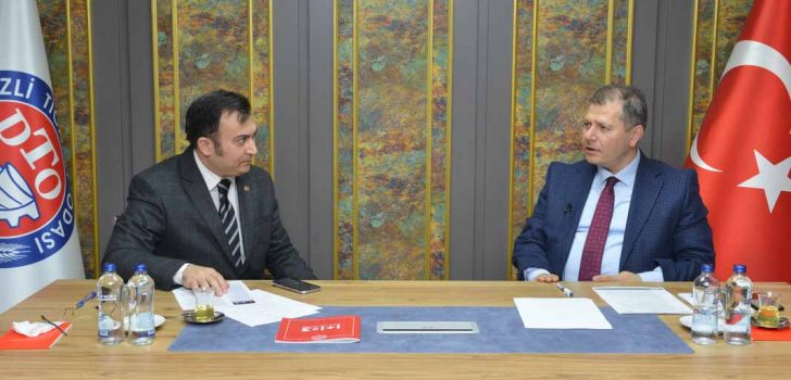 DTO, İŞKUR İL MÜDÜRÜ IŞIK’I ÜYELERİYLE BULUŞTURDU