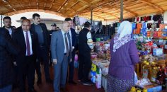 VALİ KARAHAN BEYAĞAÇ’I ZİYARET ETTİ